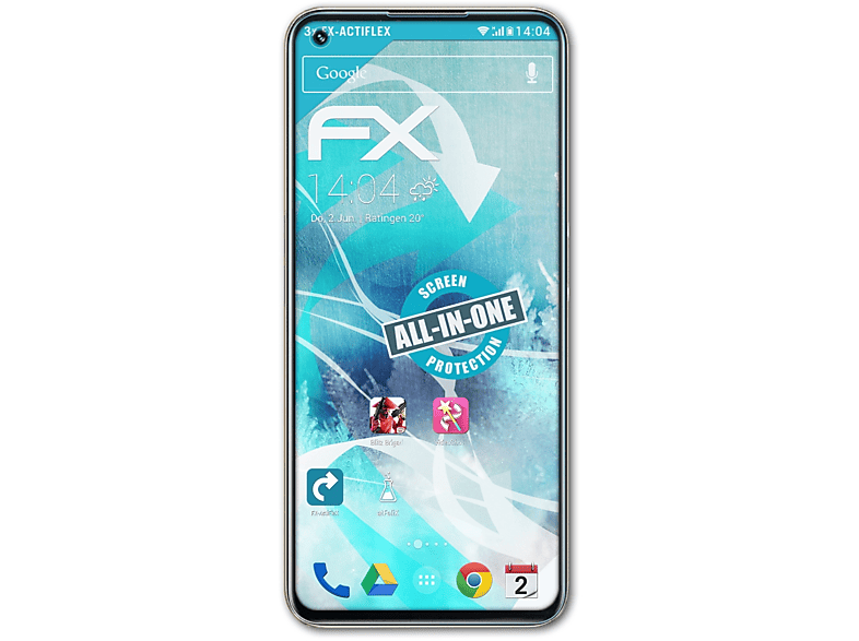 ATFOLIX 3x FX-ActiFleX Displayschutz(für Realme Q5)