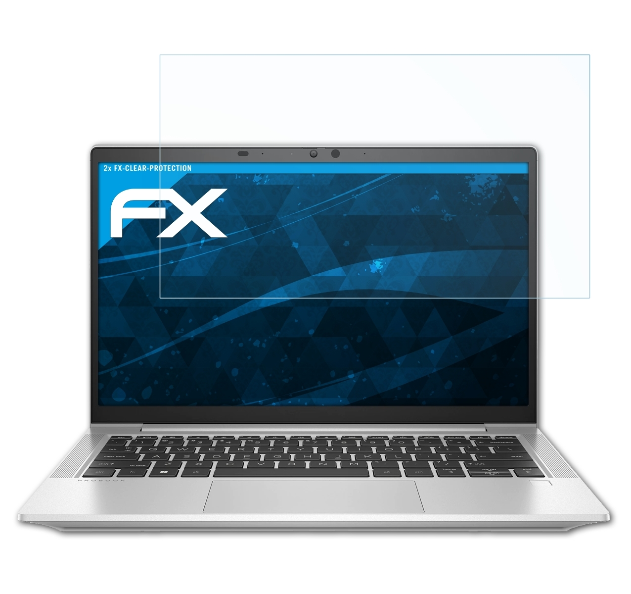 ATFOLIX 2x FX-Clear Displayschutz(für Aero G8) HP ProBook 635