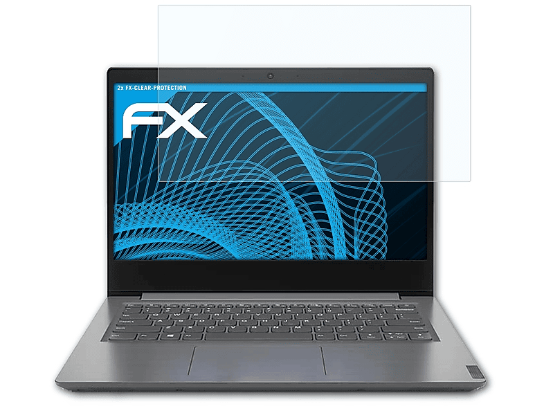 ATFOLIX 2x FX-Clear Displayschutz(für Lenovo V14)