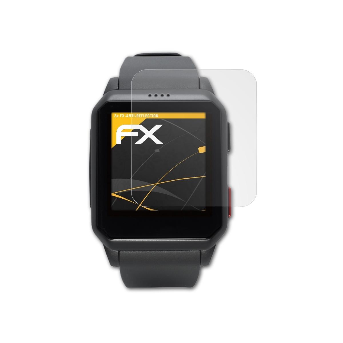 ATFOLIX Smartwatcher Motion) 3x Displayschutz(für FX-Antireflex