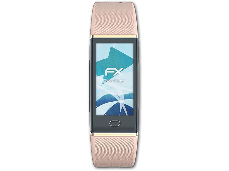 ATFOLIX 3x FX-ActiFleX Displayschutz (für MyKronoz ZeTrack Plus)