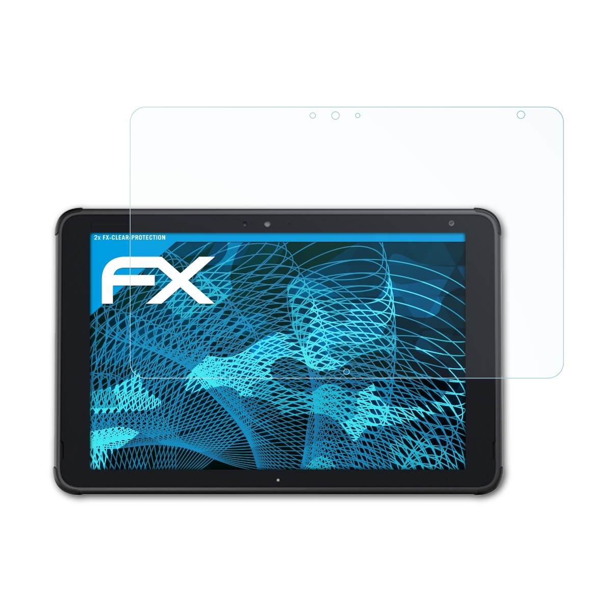 2x Q5010) ATFOLIX FX-Clear Stylistic Fujitsu Displayschutz(für