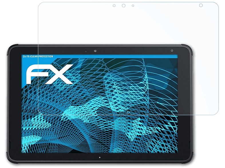 2x Q5010) ATFOLIX FX-Clear Stylistic Fujitsu Displayschutz(für