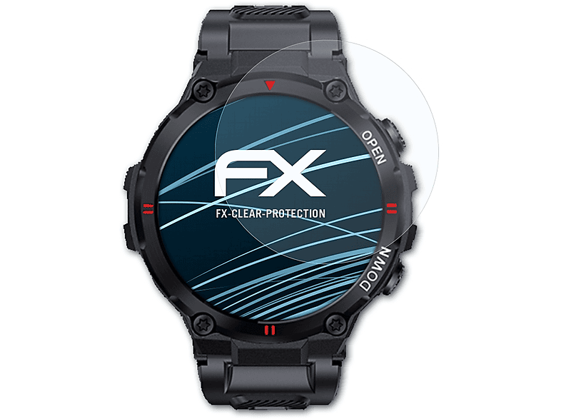ATFOLIX 3x FX-Clear Displayschutz(für BlitzWolf BW-AT2)