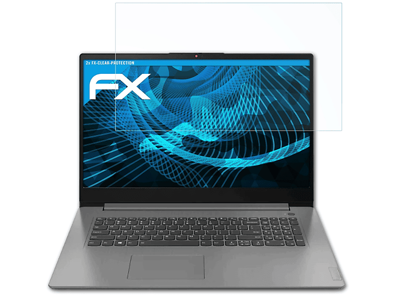 ATFOLIX 2x FX-Clear Displayschutz(für Lenovo IdeaPad 3 (Gen 6))