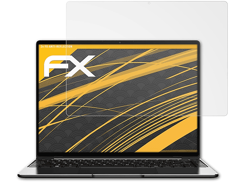 2x X) Displayschutz(für LarkBook ATFOLIX FX-Antireflex Chuwi