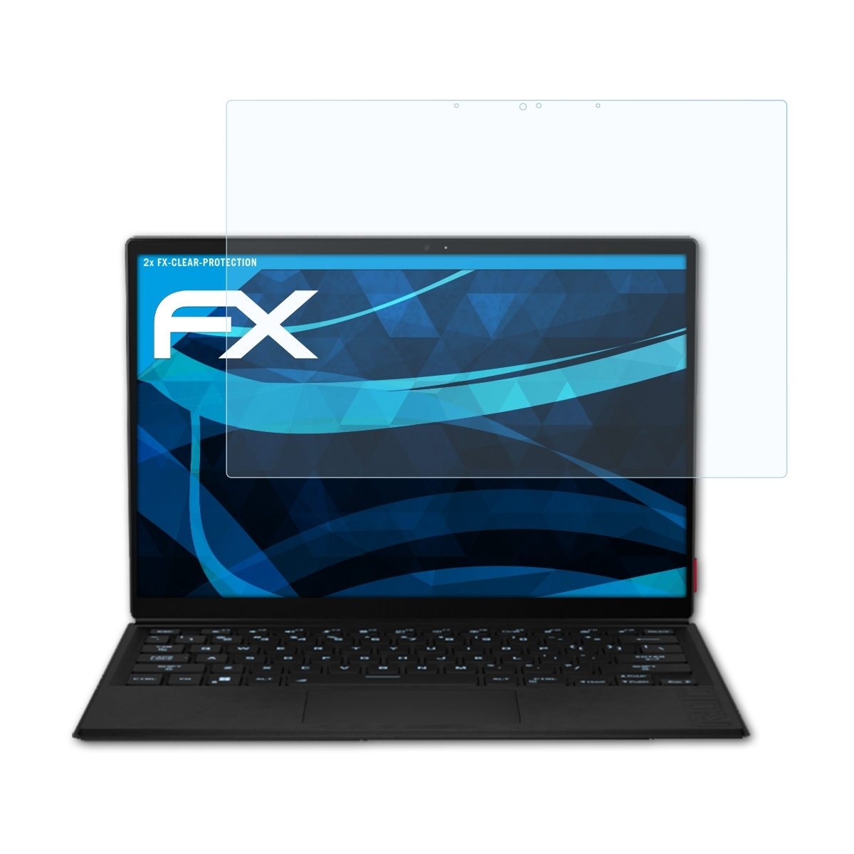 ATFOLIX 2x FX-Clear Displayschutz(für ROG (2022)) Asus Z13 Flow