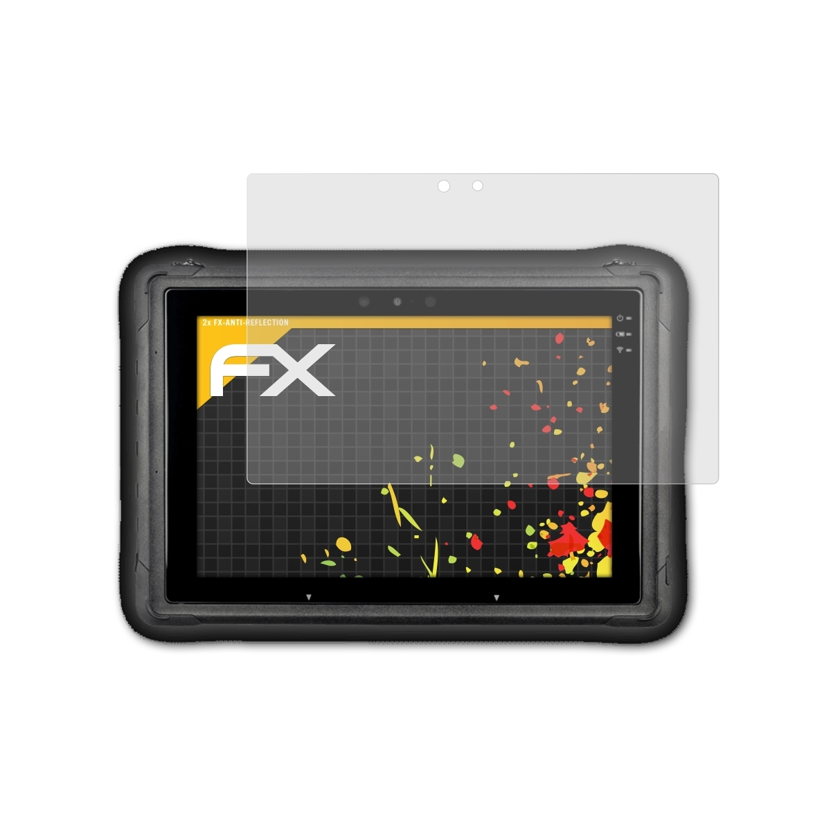 ATFOLIX 2x FX-Antireflex Displayschutz(für Werock U210) Rocktab