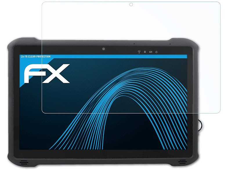 ATFOLIX 2x FX-Clear Displayschutz(für Werock Rocktab U212) | Tabletschutzfolien