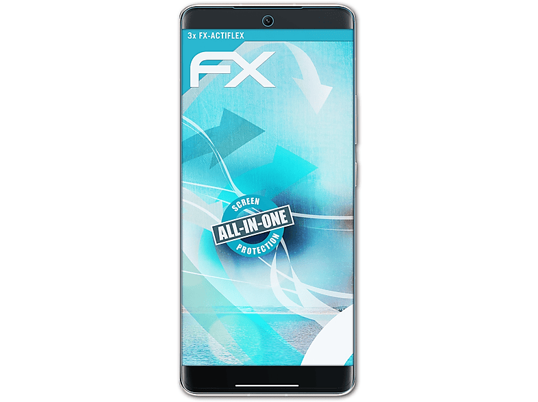 1S) FX-ActiFleX Xiaomi 3x ATFOLIX Civi Displayschutz(für