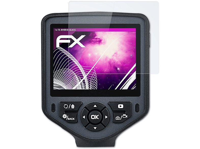 ATFOLIX FX-Hybrid-Glass Autel MaxiVideo Schutzglas(für MV460)
