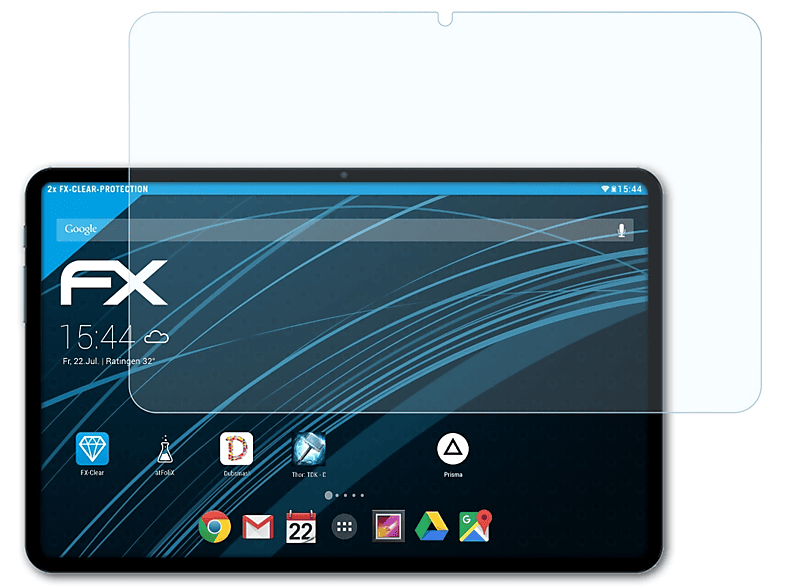 ATFOLIX T40 Pro) FX-Clear Teclast Displayschutz(für 2x