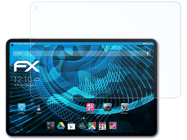 ATFOLIX 2x FX-Clear Displayschutz(für Chuwi HiPad Pro)
