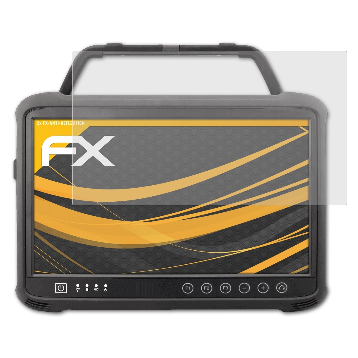 ATFOLIX 2x Displayschutz(für Werock FX-Antireflex U214) Rocktab