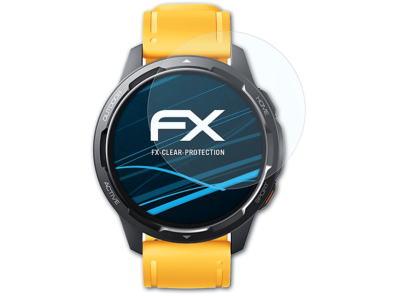 FX-Clear S1 Displayschutz(für ATFOLIX Active) 3x Xiaomi Watch