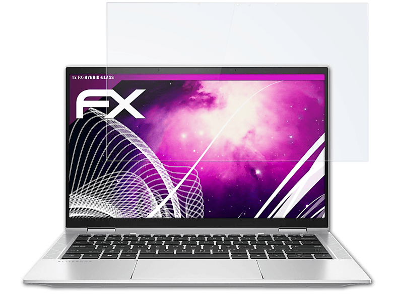 ATFOLIX FX-Hybrid-Glass Schutzglas(für HP G8) EliteBook 1030 x360