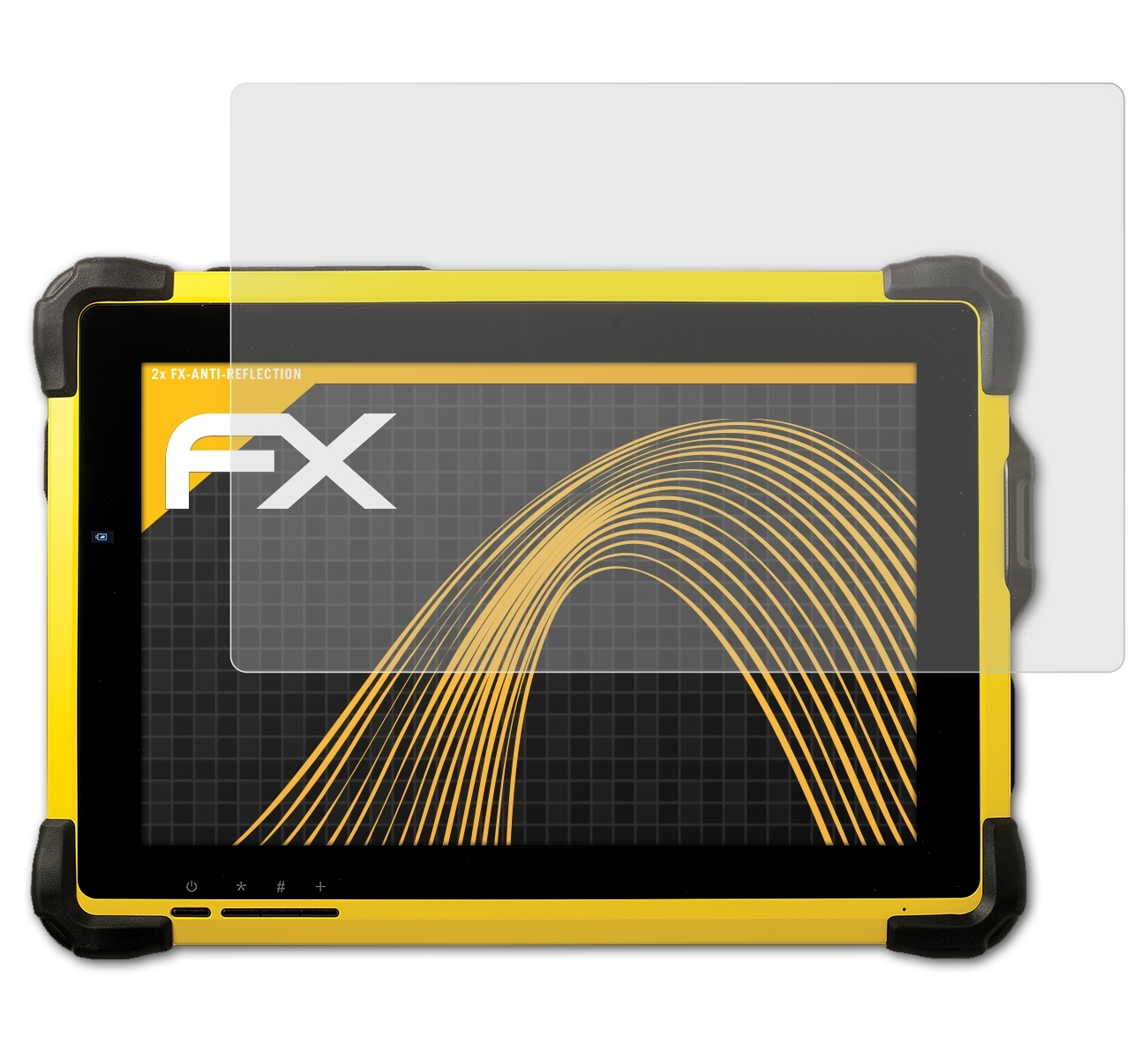 ATFOLIX 2x FX-Antireflex Trimble Displayschutz(für T10)