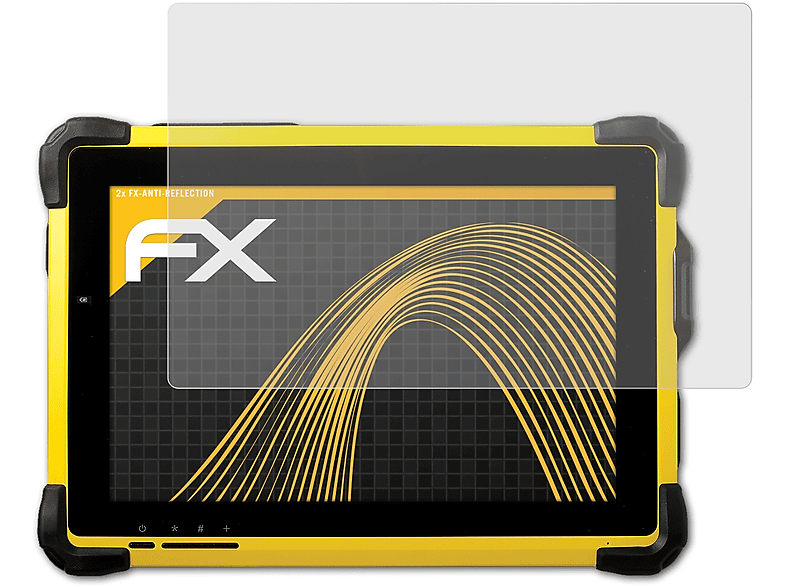 ATFOLIX 2x FX-Antireflex T10) Displayschutz(für Trimble