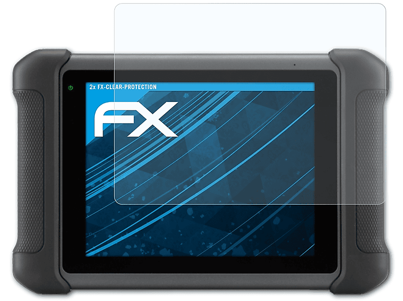 ATFOLIX 2x FX-Clear Displayschutz(für Autel MaxiSys MS906)