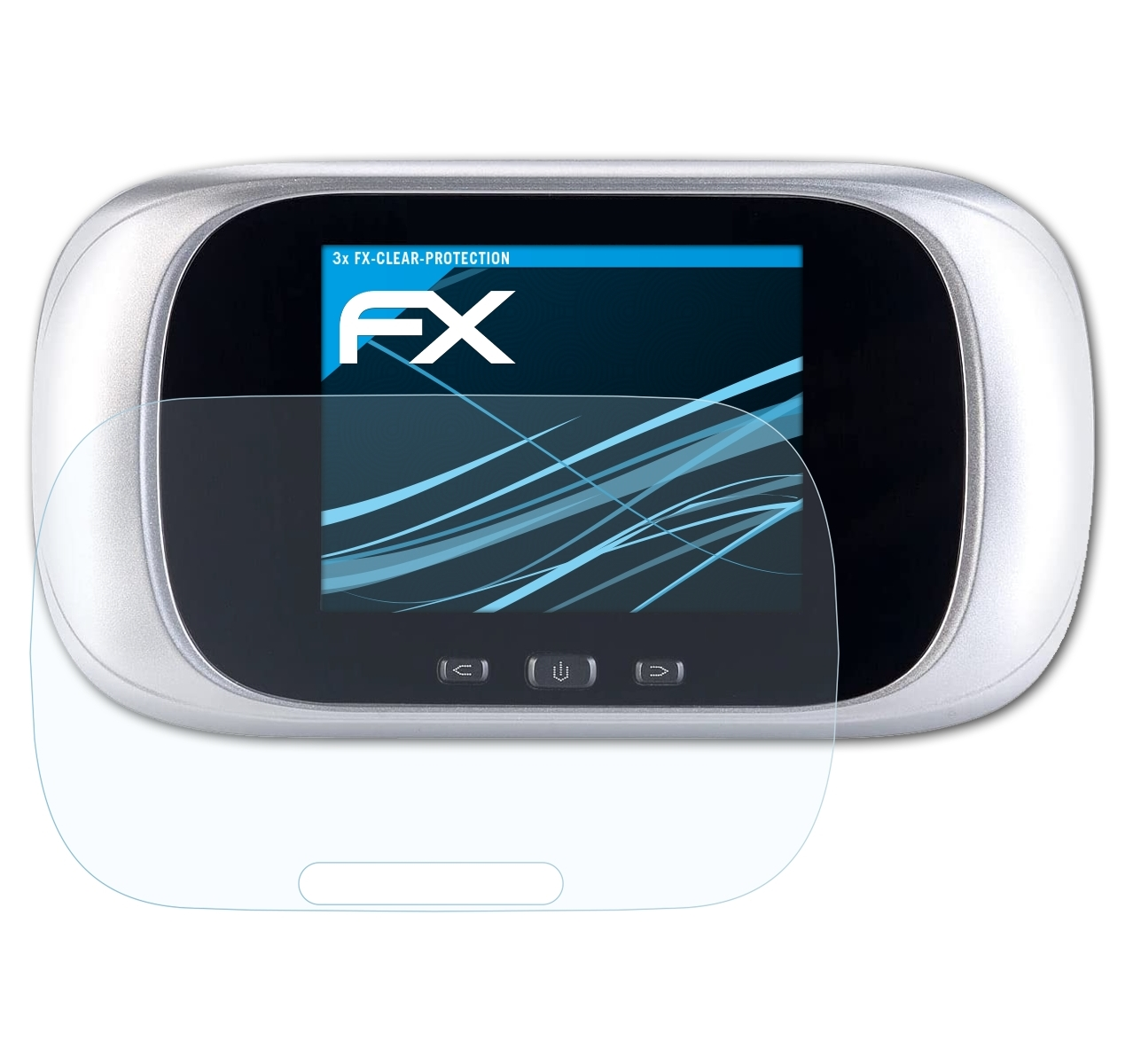 FX-Clear Somikon ATFOLIX Displayschutz(für 3x ZX8070-944)