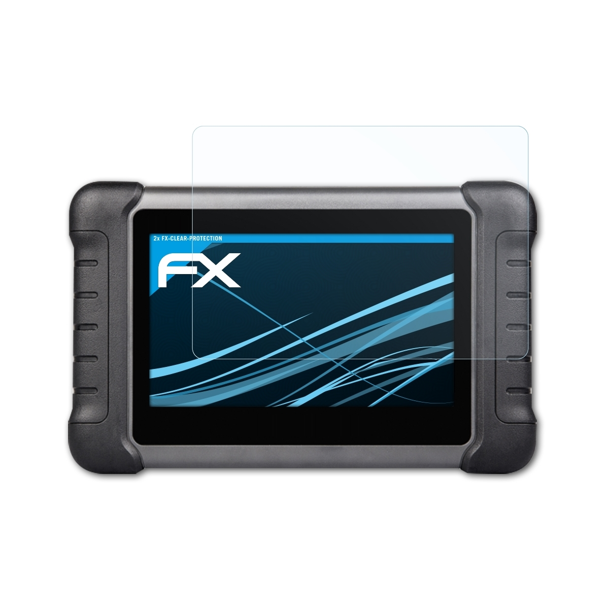 2x Displayschutz(für ATFOLIX Autel FX-Clear MaxiCheck MX808)