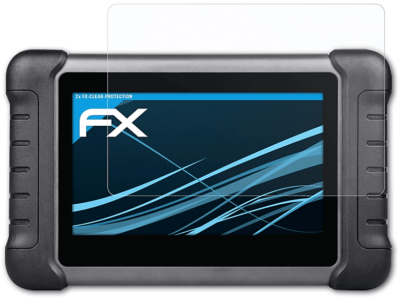 ATFOLIX 2x FX-Clear Displayschutz(für Autel MaxiCheck MX808)