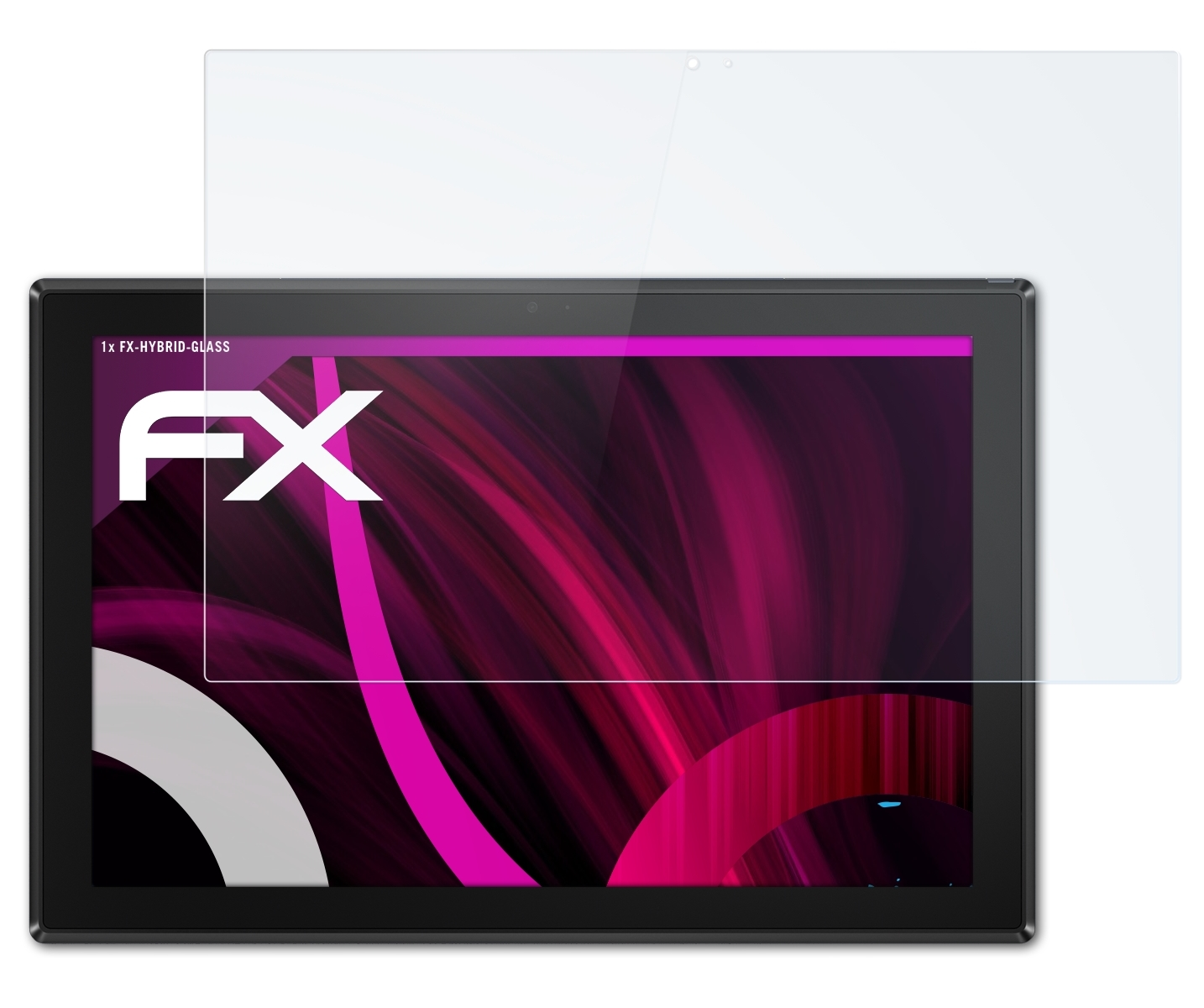 Asus ExpertBook Inch)) Schutzglas(für FX-Hybrid-Glass B3 ATFOLIX (10.5