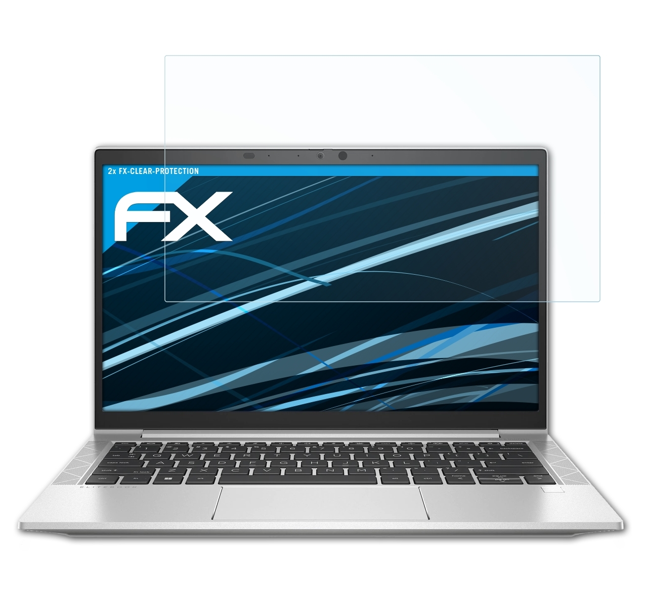 ATFOLIX 2x FX-Clear Displayschutz(für HP G8) EliteBook 830