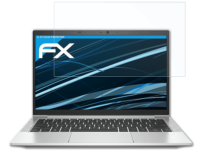 ATFOLIX 2x FX-Clear Displayschutz(für HP G8) EliteBook 830