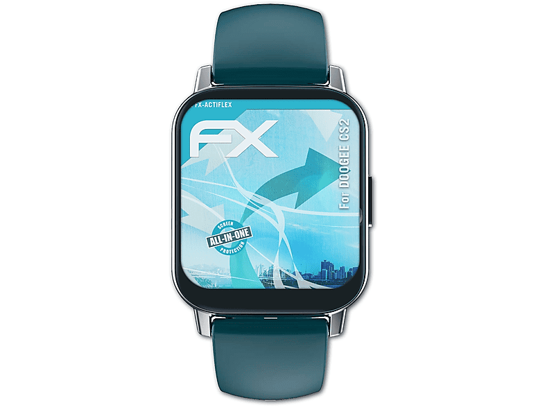ATFOLIX 3x FX-ActiFleX Displayschutz (für Doogee CS2)