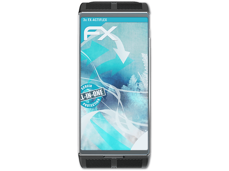 ATFOLIX 3x FX-ActiFleX Displayschutz(für Kospet GTX)