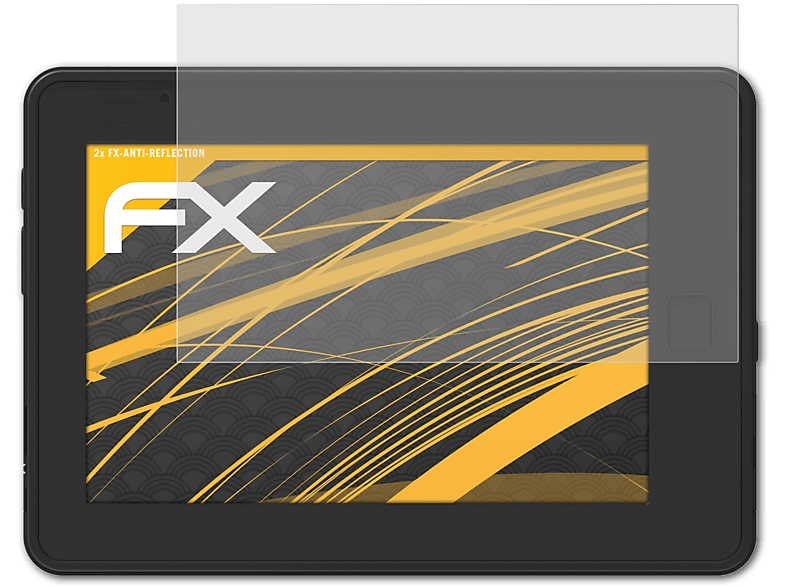 ATFOLIX 2x Hygrolion FX-Antireflex Tab Displayschutz(für Senor MPC)