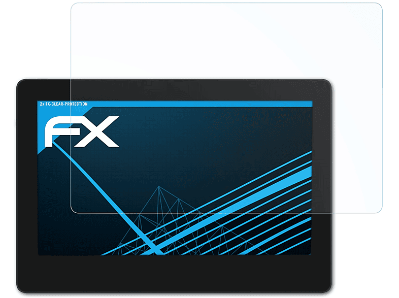 FX-Clear Displayschutz(für Gaomon PD1320) 2x ATFOLIX