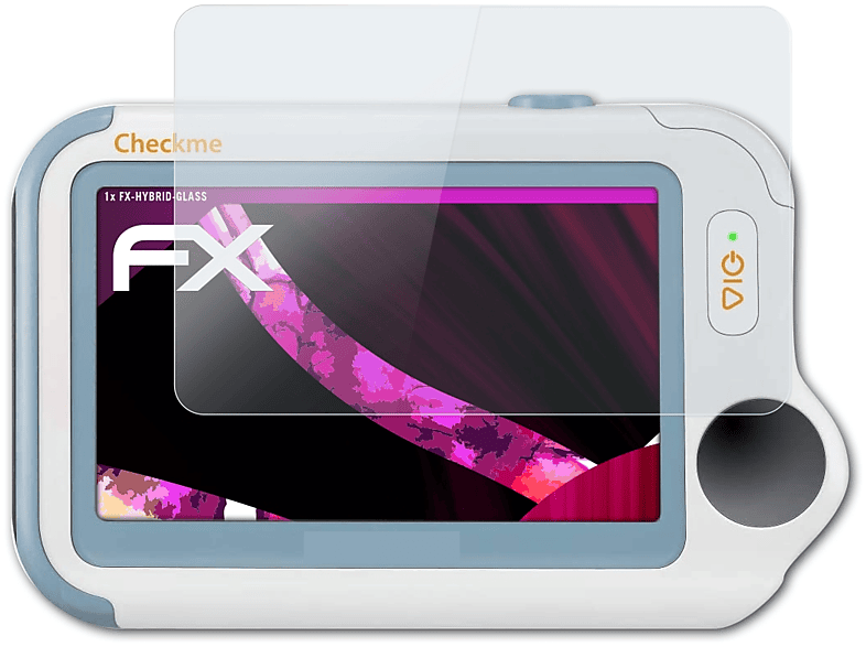 ATFOLIX FX-Hybrid-Glass Schutzglas(für Wellue Checkme Doctor)