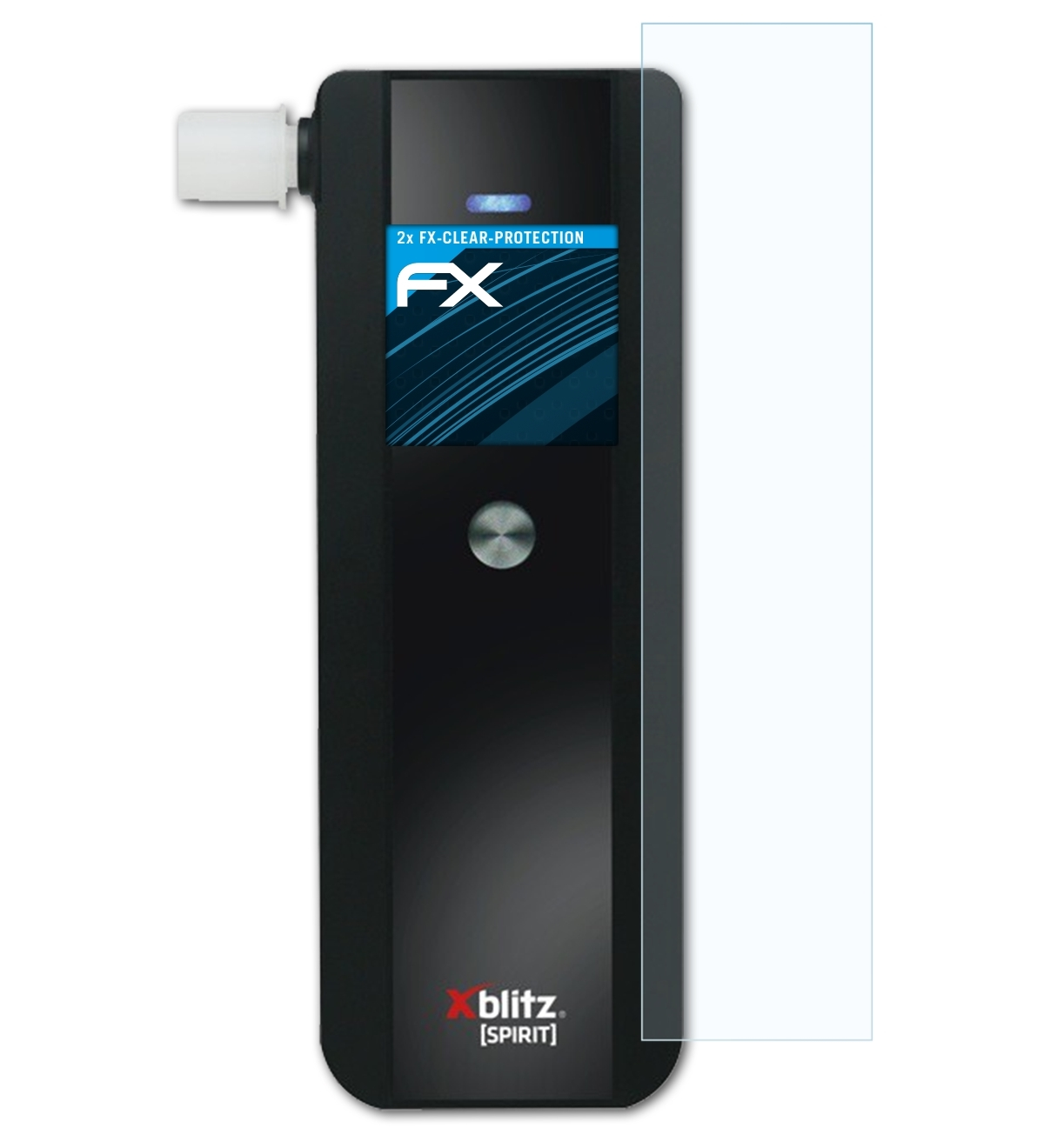 2x FX-Clear Displayschutz(für ATFOLIX Xblitz Spirit)