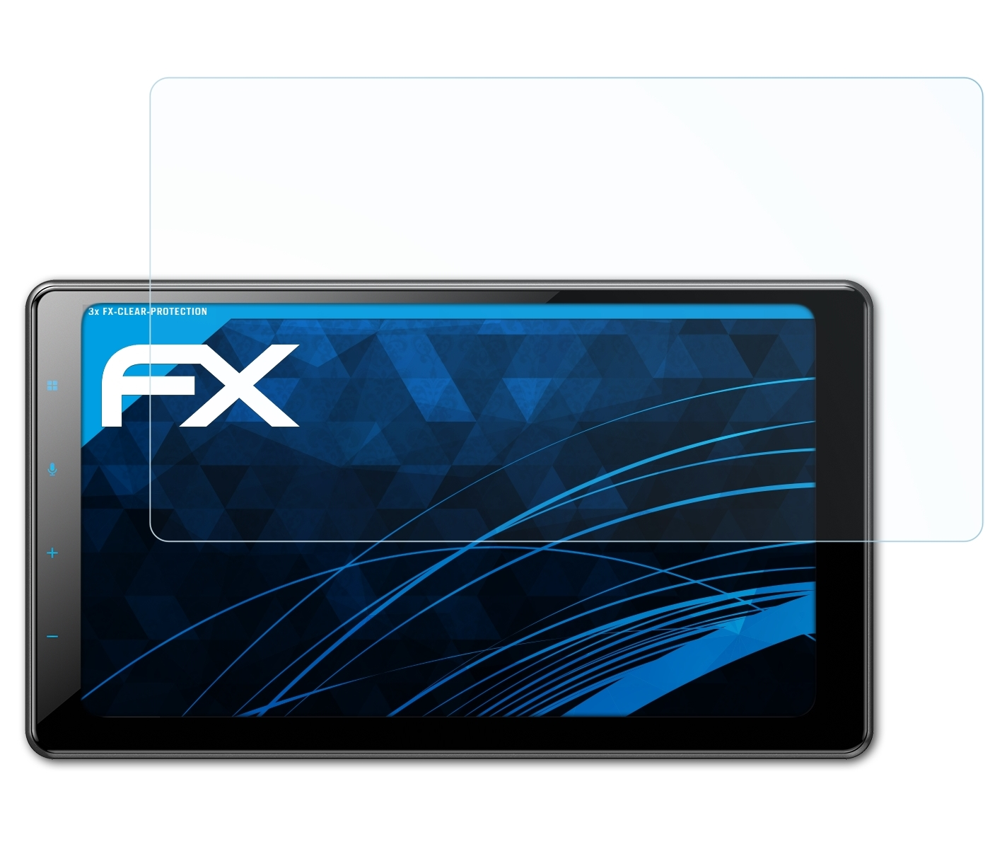 ATFOLIX 3x Displayschutz(für FX-Clear SPH-EVO93DAB) Pioneer