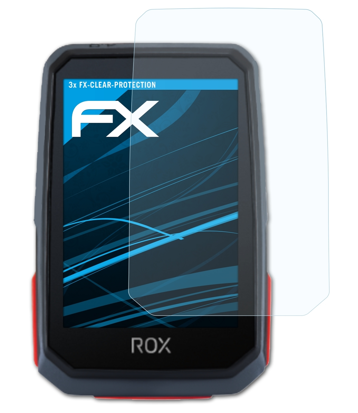 Displayschutz(für Sigma 4.0) ATFOLIX Rox 3x FX-Clear