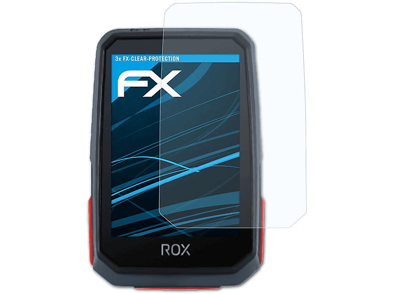 Displayschutz(für Sigma 4.0) ATFOLIX Rox 3x FX-Clear