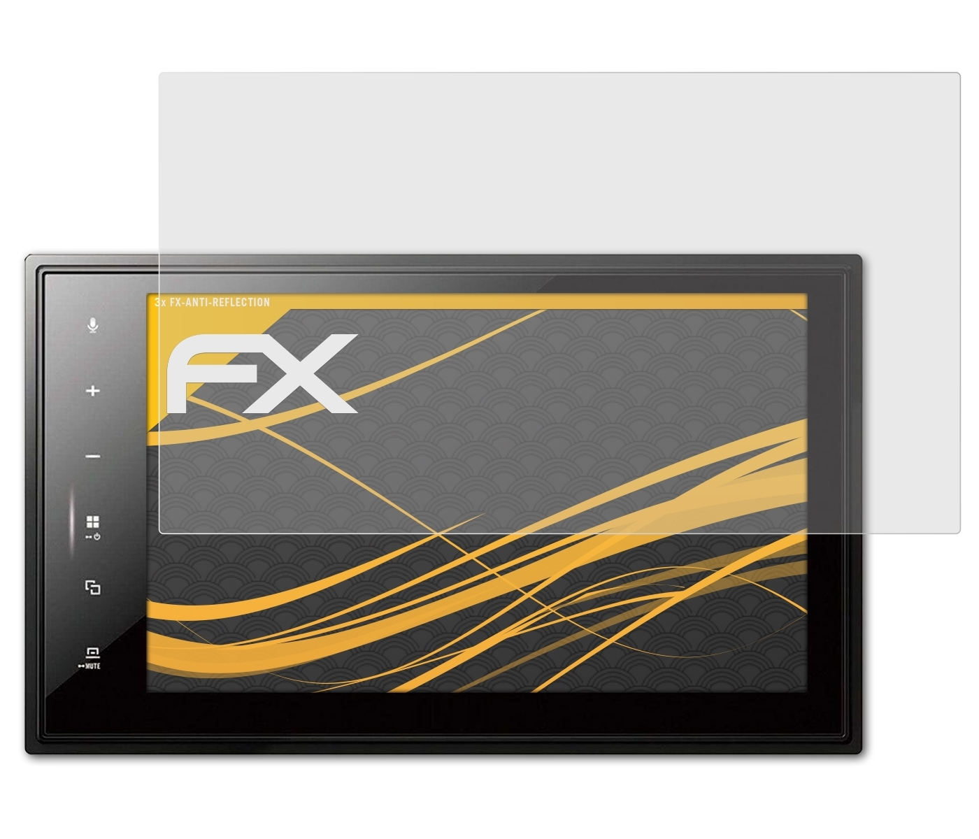 3x ATFOLIX FX-Antireflex Displayschutz(für SPH-EVO82DAB) Pioneer