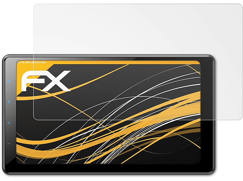 ATFOLIX 3x FX-Antireflex Displayschutz(für Pioneer SPH-EVO93DAB)