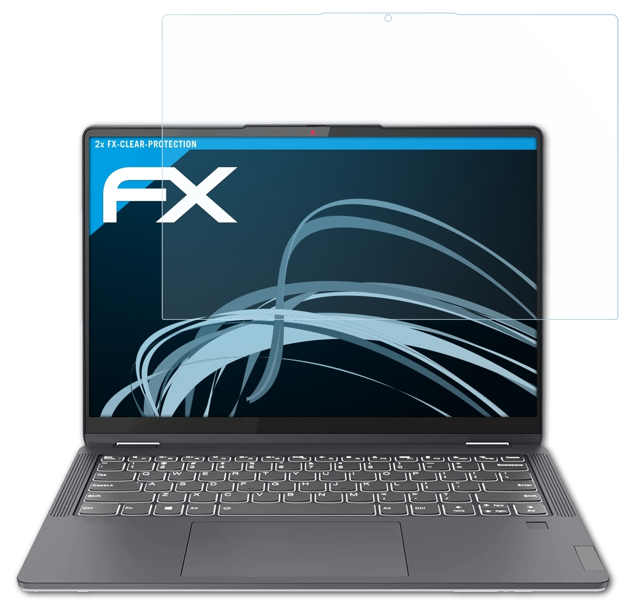 ATFOLIX 2x Inch)) Lenovo 5 IdeaPad FX-Clear (14 Flex Displayschutz(für