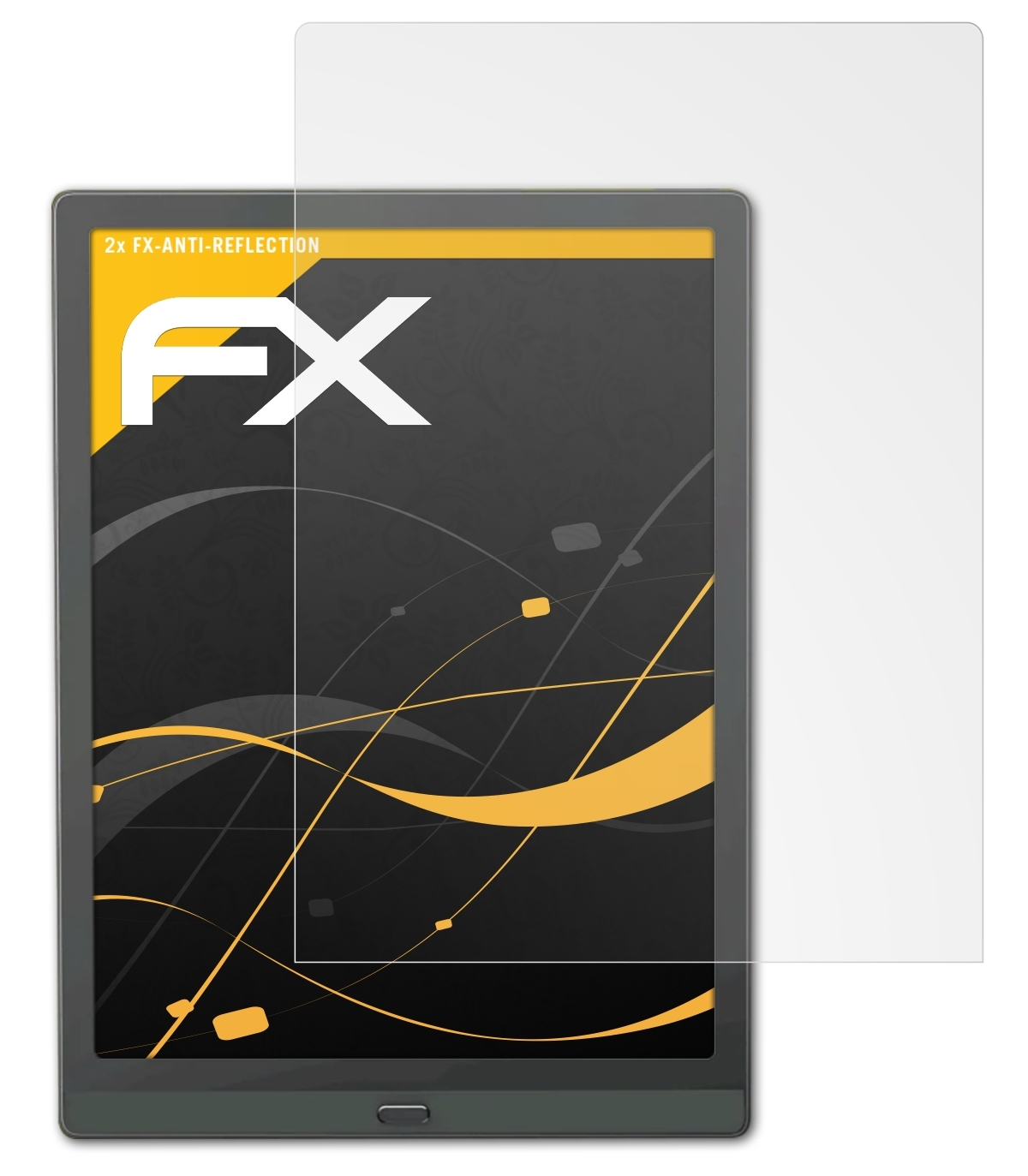2x ATFOLIX Lumi) Displayschutz(für Pagebox BOOX FX-Antireflex