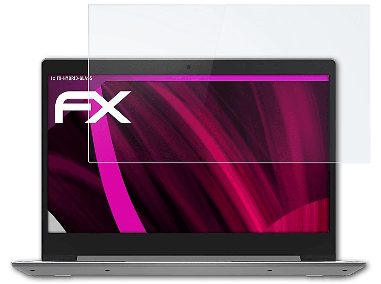 ATFOLIX FX-Hybrid-Glass Schutzglas(für Lenovo IdeaPad 1 (14 Inch))