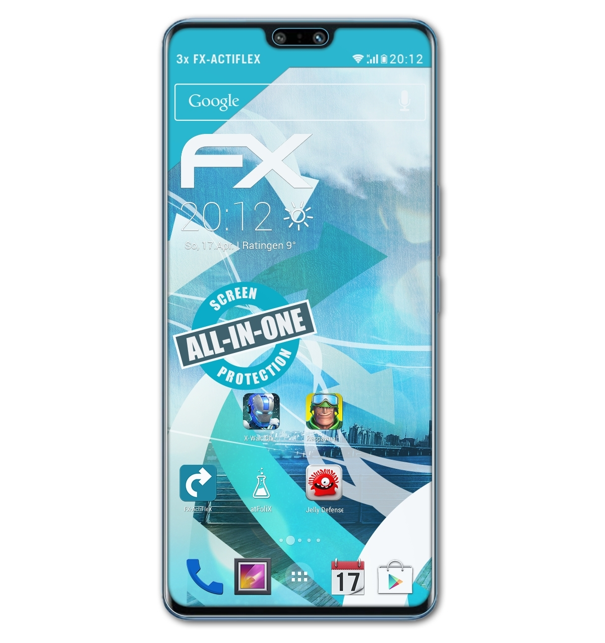ATFOLIX 3x FX-ActiFleX Displayschutz(für Pro) Vivo S12