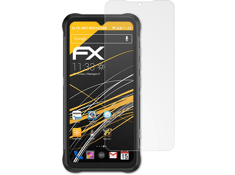 ATFOLIX 3x FX-Antireflex Displayschutz(für UMiDigi X10S) Bison