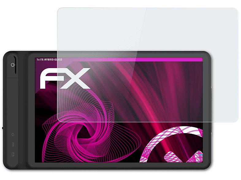 ATFOLIX Wellue Schutzglas(für ECG FX-Hybrid-Glass Tablet)