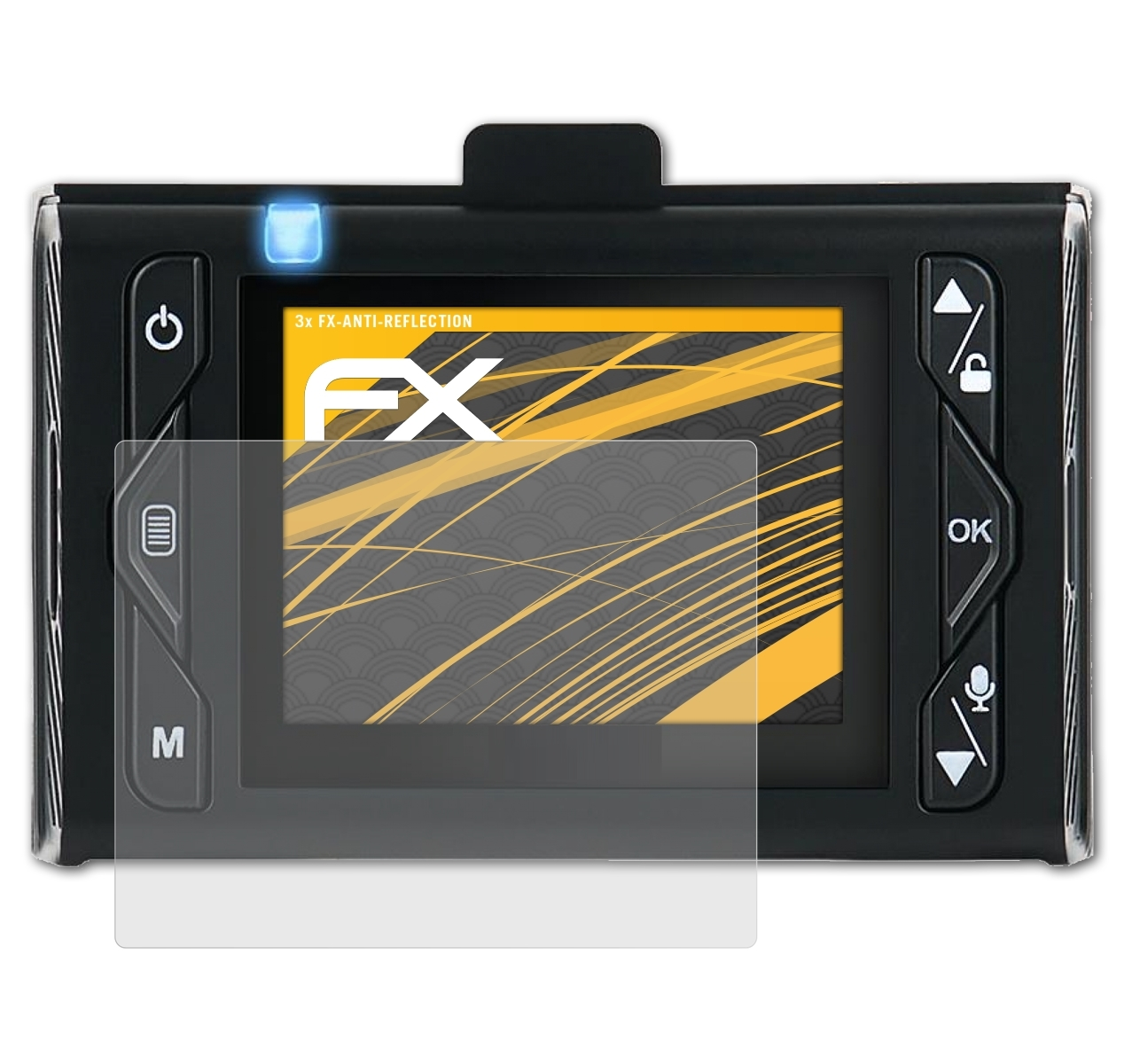 ATFOLIX Displayschutz(für Trust) 3x FX-Antireflex Xblitz