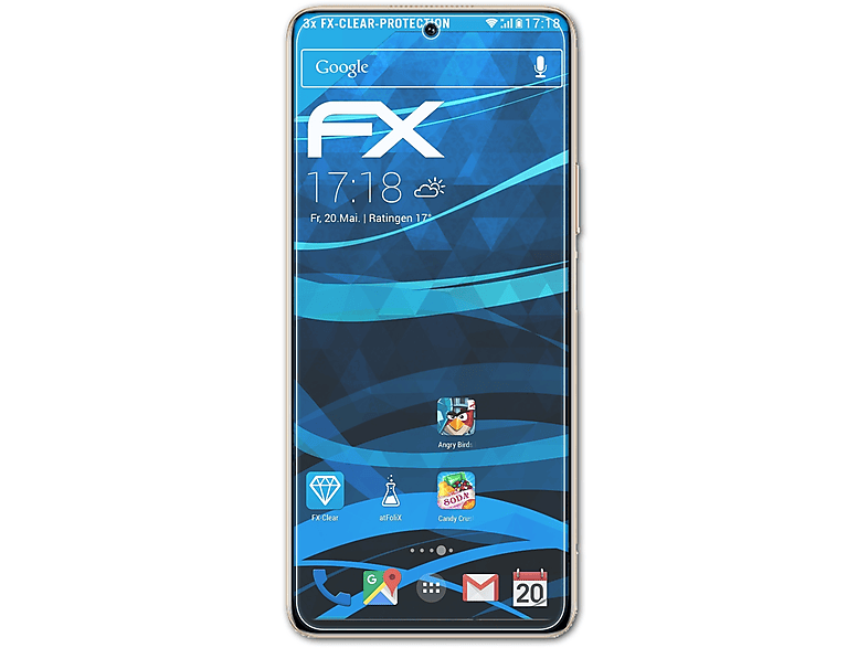 X30) Displayschutz(für ATFOLIX 3x Honor FX-Clear