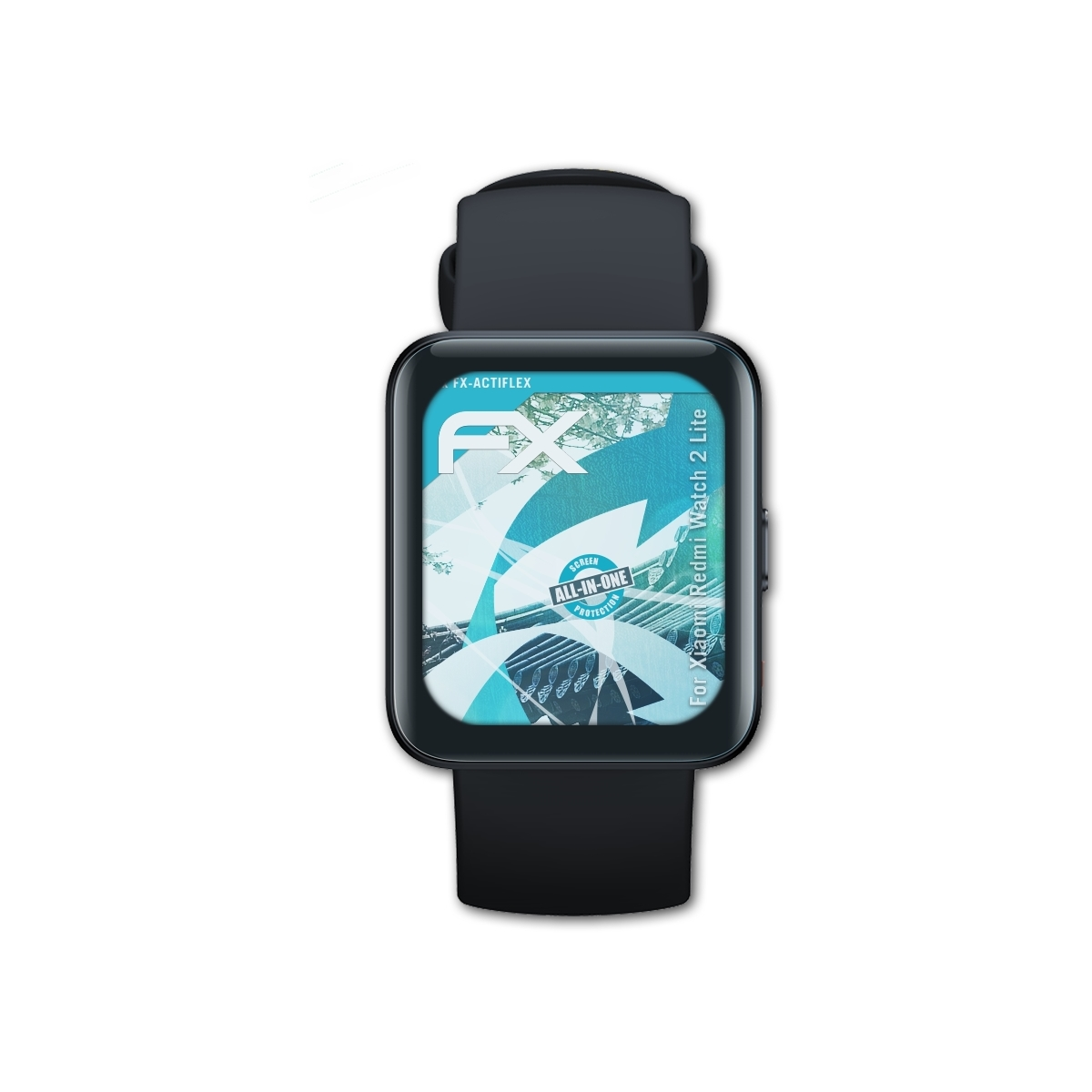 ATFOLIX 3x FX-ActiFleX Lite) 2 Displayschutz(für Redmi Xiaomi Watch