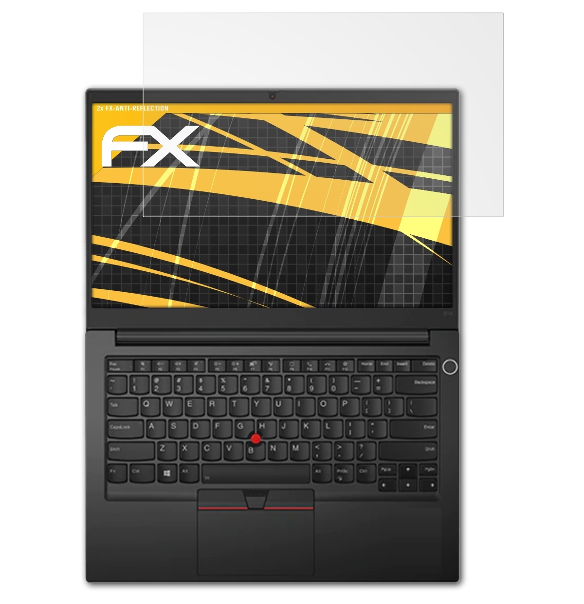 ATFOLIX 2x FX-Antireflex Displayschutz(für Lenovo ThinkPad 3)) (Gen E14